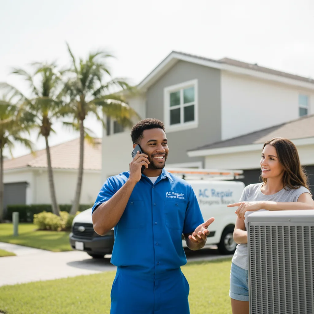 AC Repair Pompano Beach customer support in El Prado